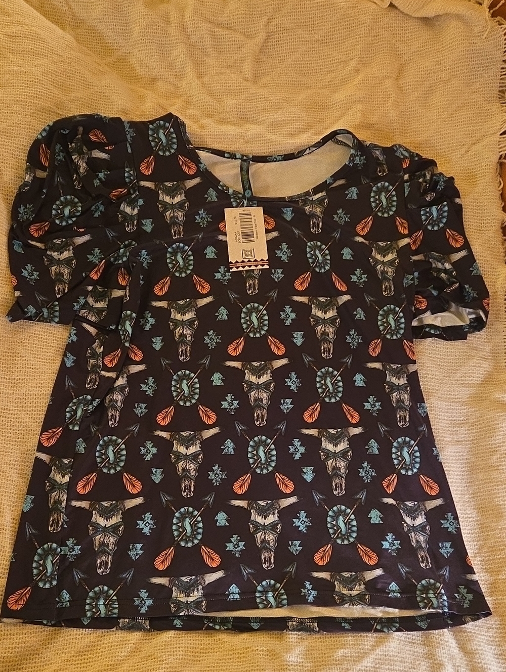 Women’s Black Western top